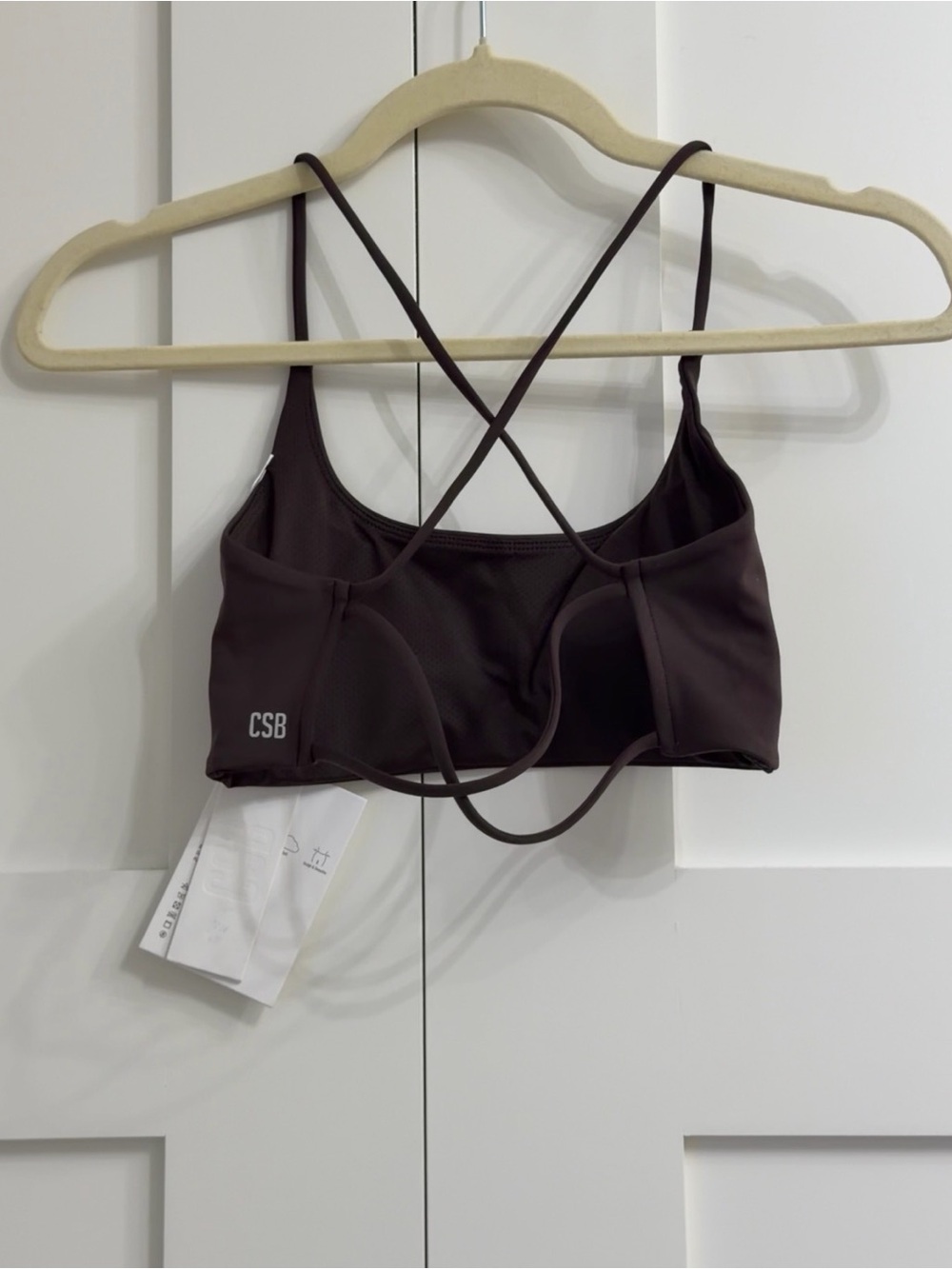 NWT CSB Serenity Lexi Crop XS in Espresso - Picture 5 of 9